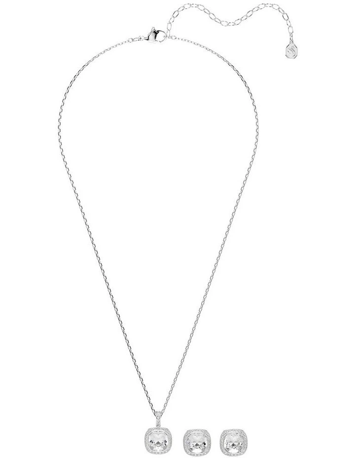 Una Angelic Set Cushion Cut in White image 2