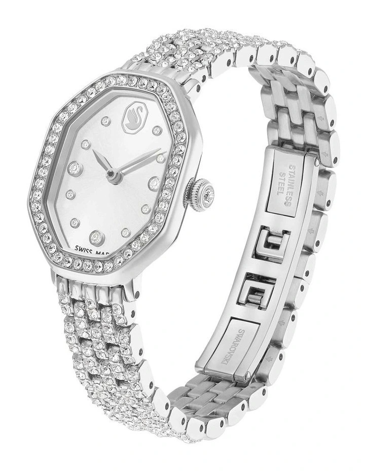 Dextera Octagon Watch in Silver image 2