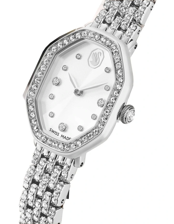 Dextera Octagon Watch in Silver image 4