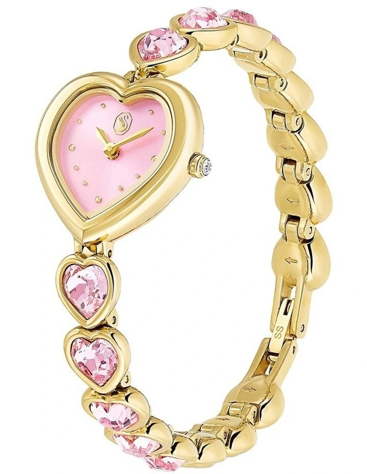 Idyllia Heart Watch in Pink image 2