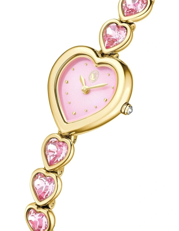 Idyllia Heart Watch in Pink image 4