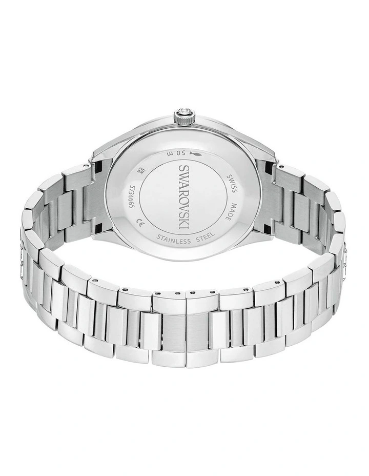 Matrix Date Watch in Silver image 3