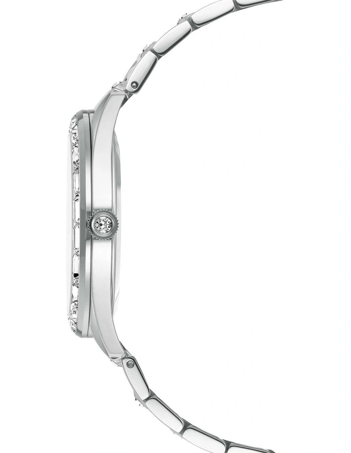 Matrix Date Watch in Silver image 5