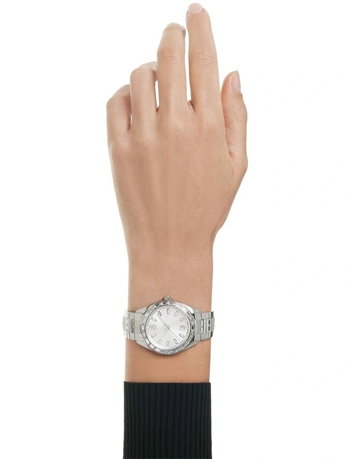 Matrix Date Watch in Silver image 7