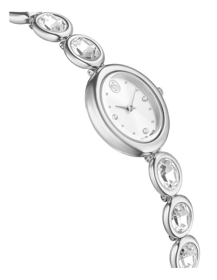 Imber Oval Watch in Silver image 6