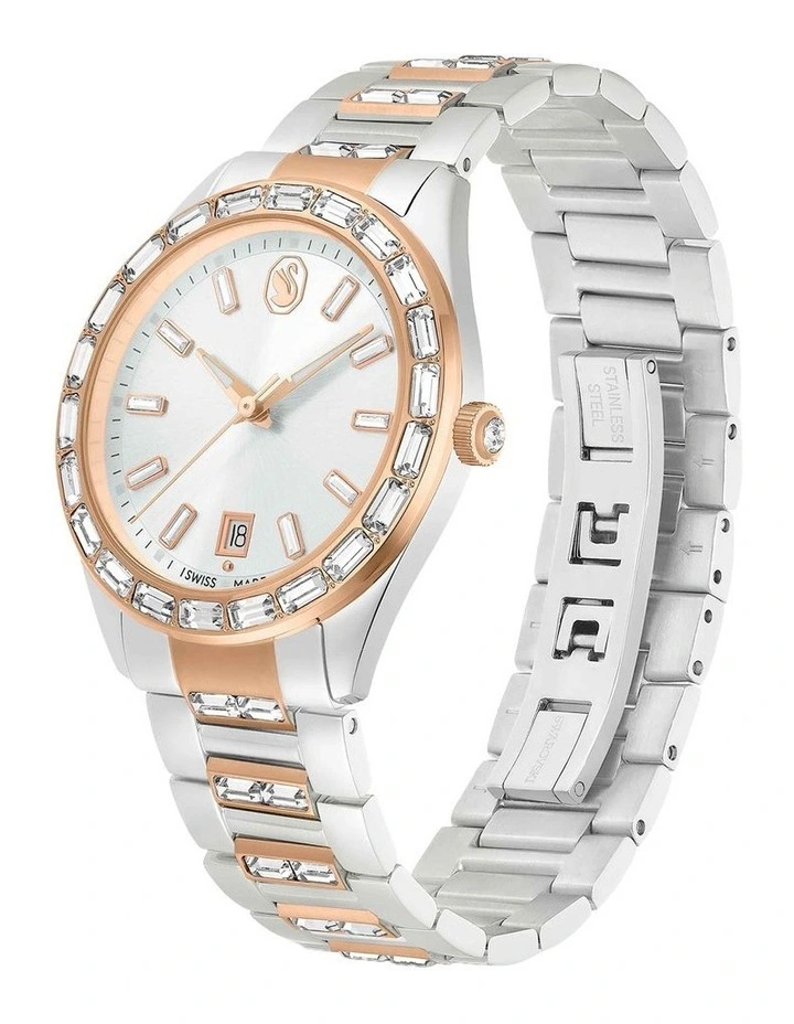 Matrix Date Watch in Rose image 2