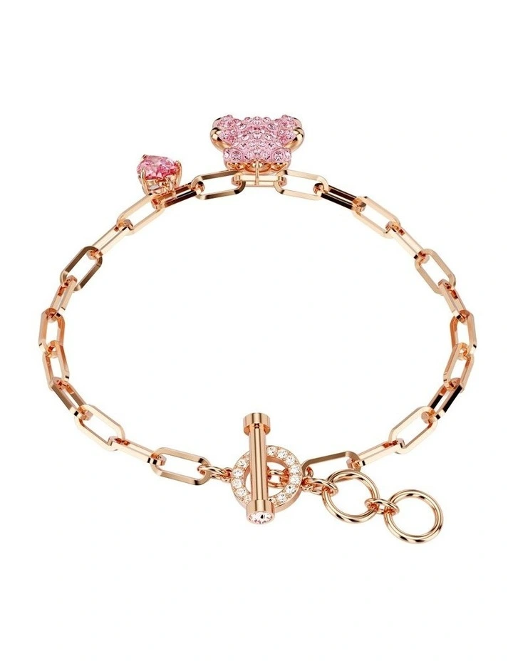 Teddy Bear Bracelet in Pink image 5