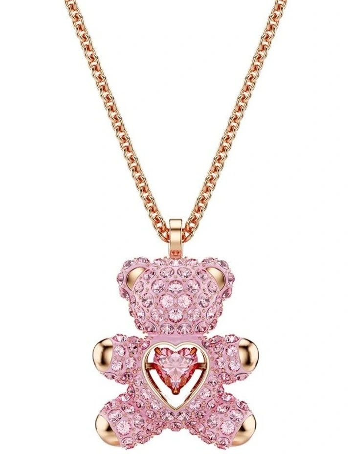Teddy Bear Pendant in Pink image 1