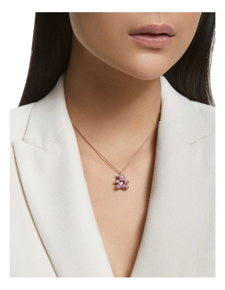 Teddy Bear Pendant in Pink image 6