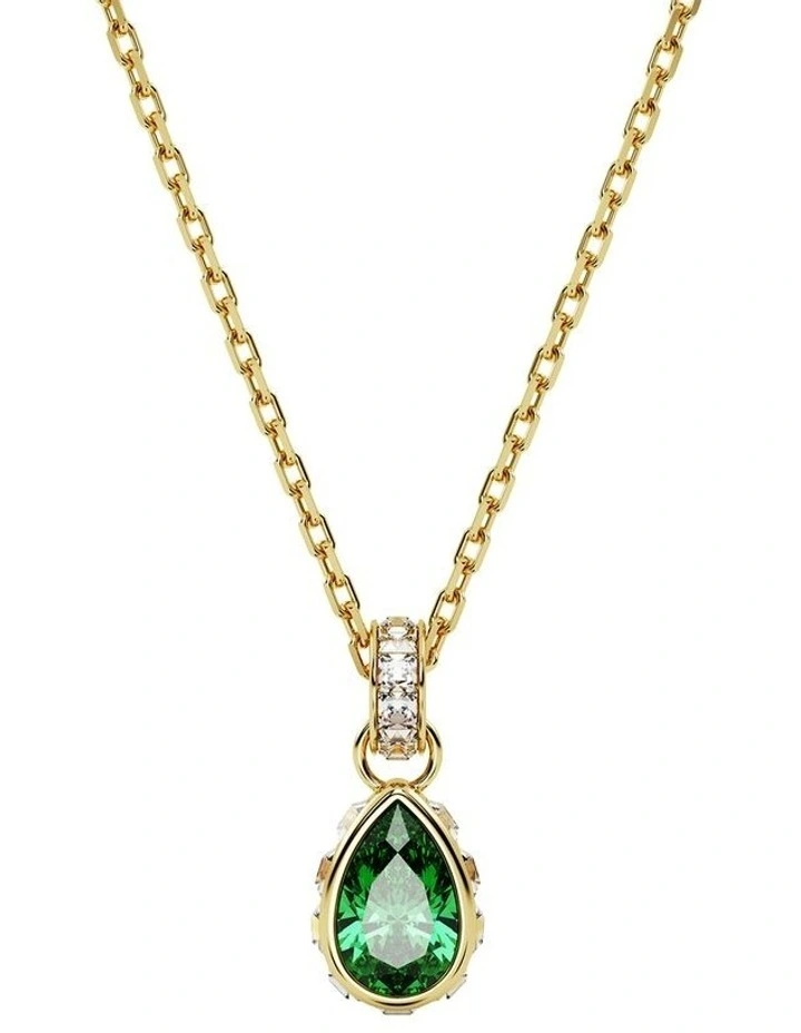 Chroma Pear Pendant in Green image 1