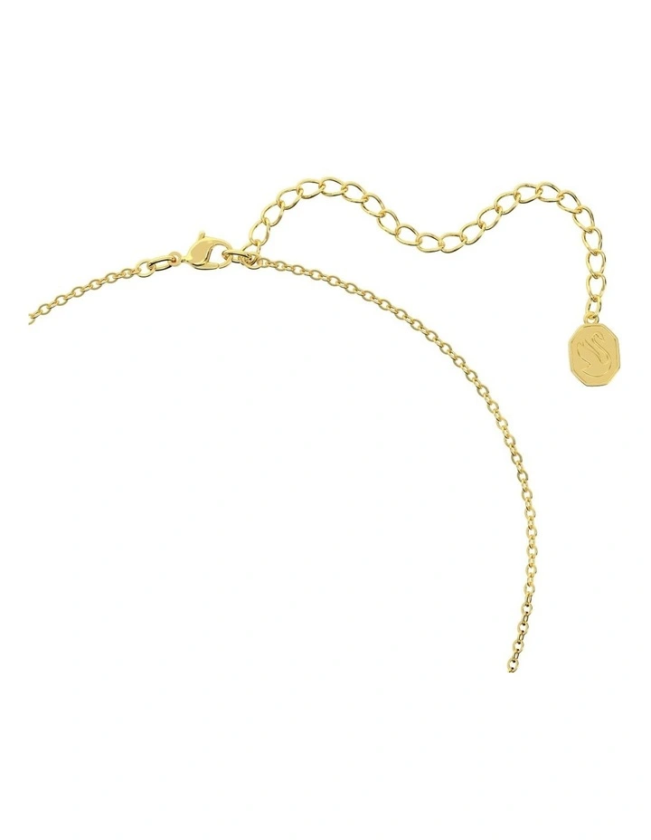 Bella V Pendant Round Cut Gold-Tone Plated in Gold image 3