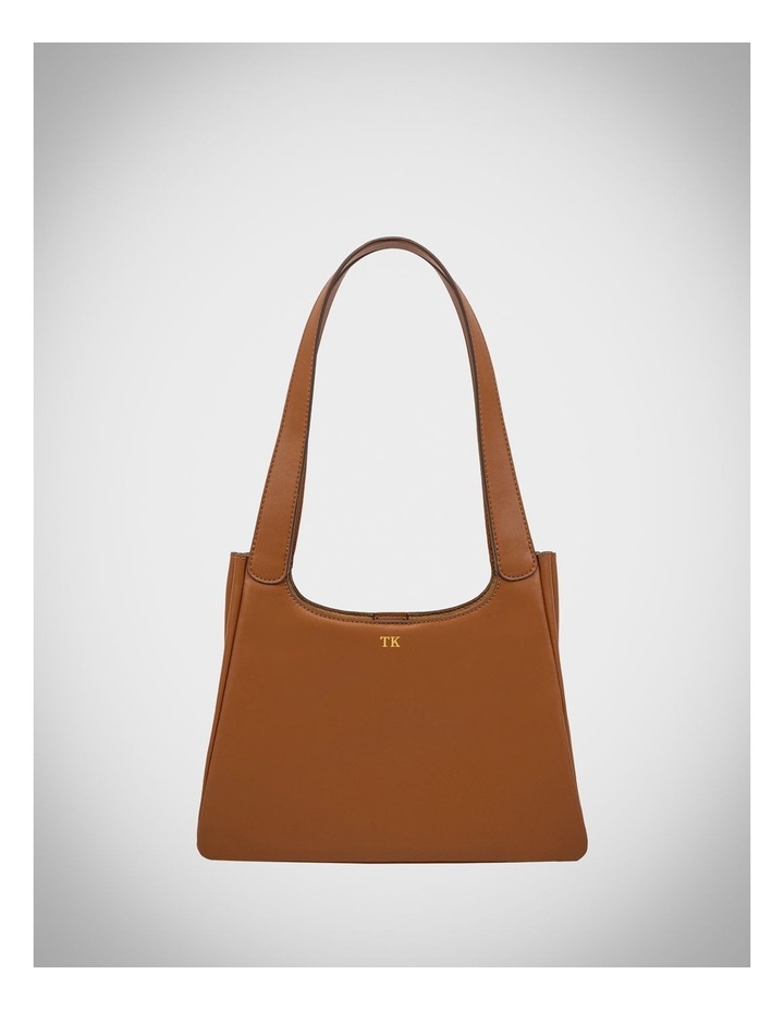 Personalised Timeless Shoulder Bag in Tan
