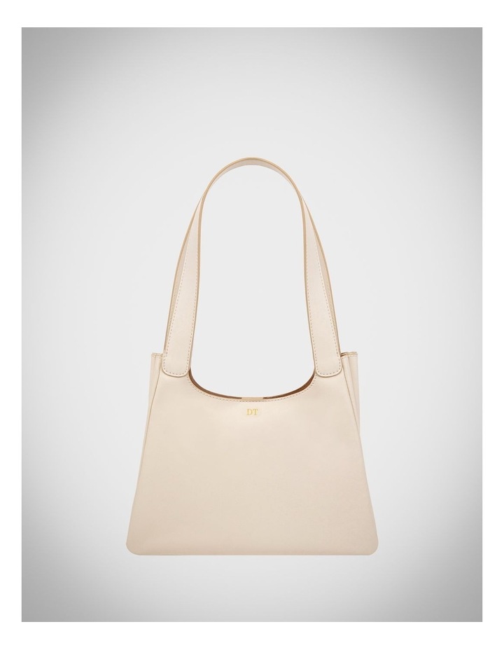 Personalised Timeless Shoulder Bag in Vanilla