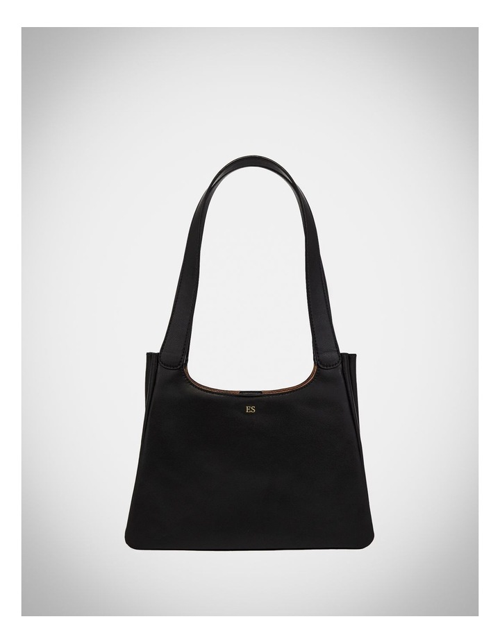 Personalised Timeless Shoulder Bag in Black