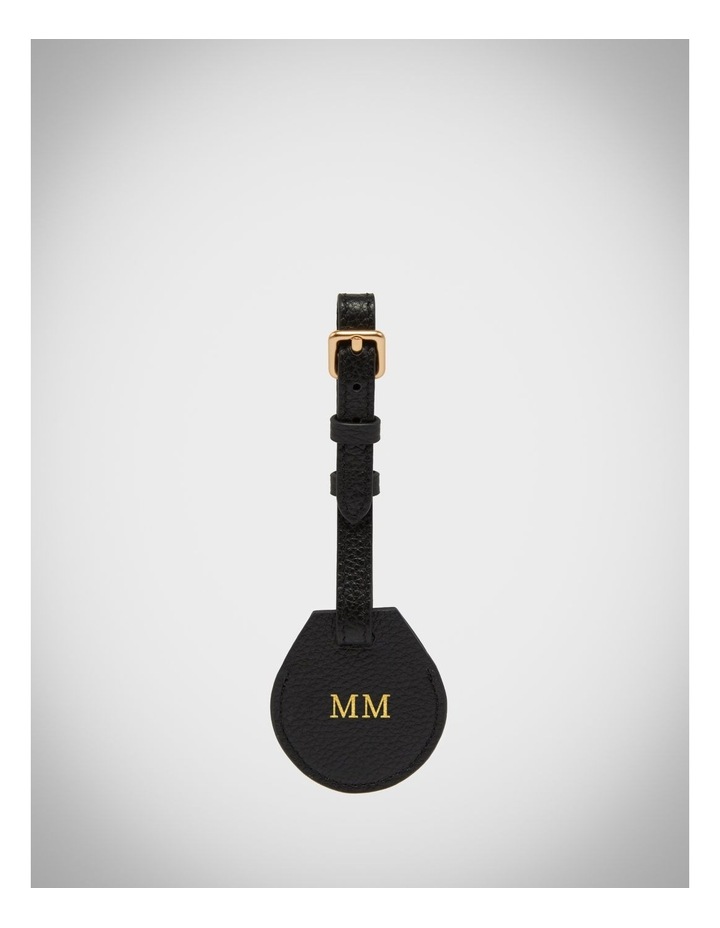 Personalised Harper Luggage AirTag Holder in Black