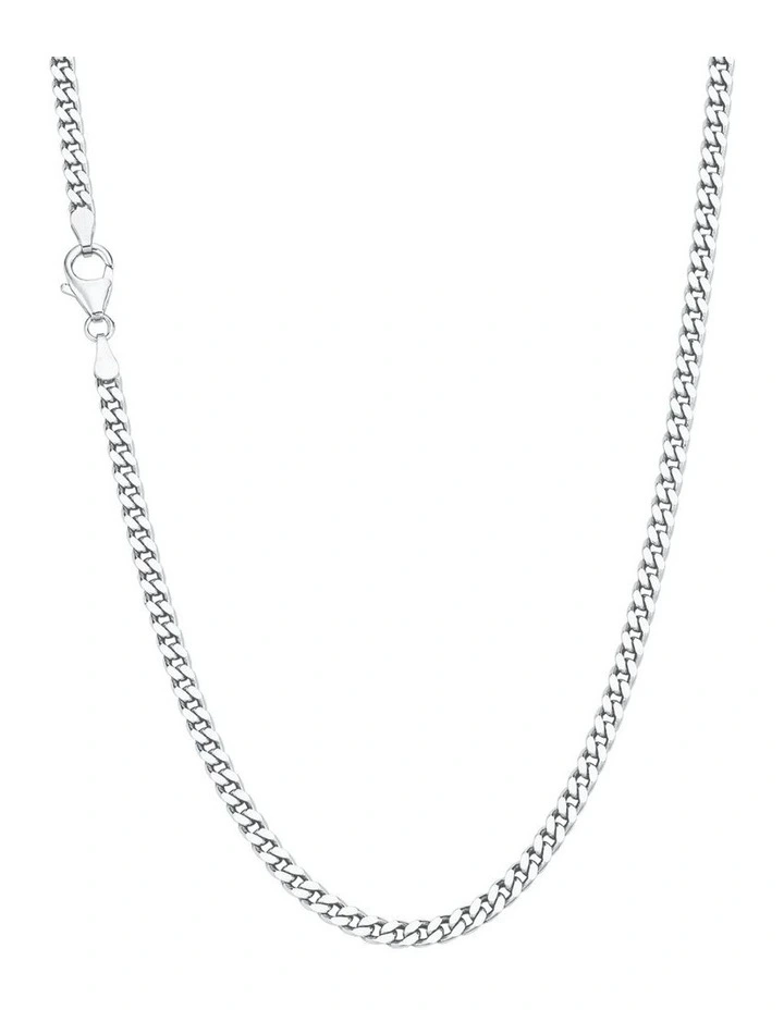 Sterling Silver 925 Curb Chain 50cm image 2