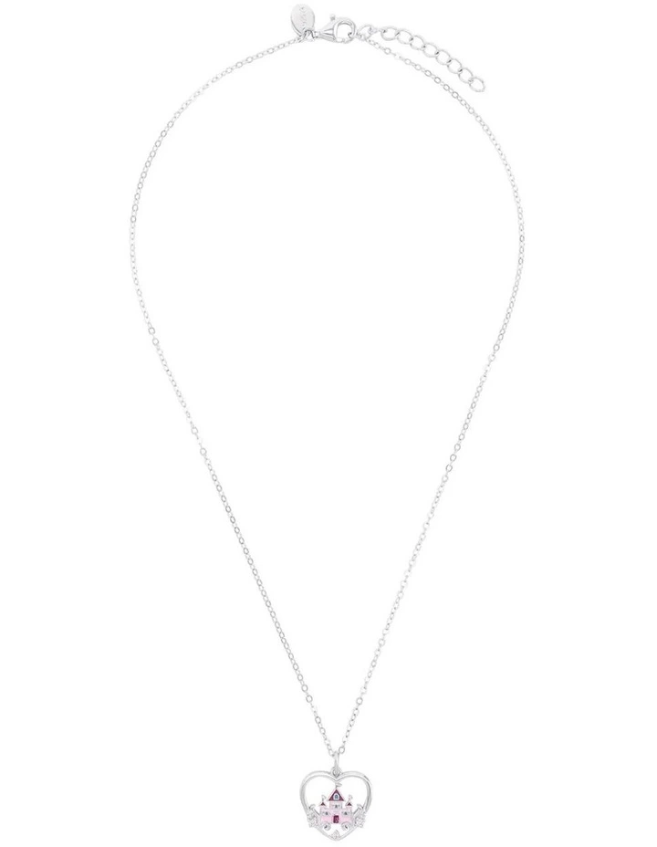 Castle Necklace Set 35 3cm in Silver image 1