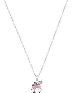 Unicorn Necklace Set in Silver