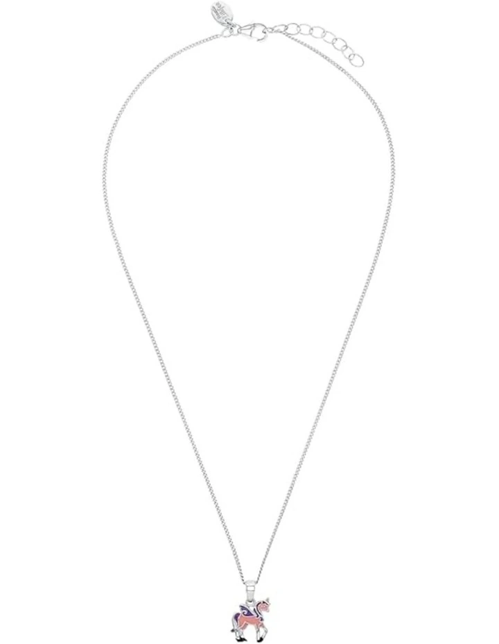 Unicorn Necklace Set in Silver image 2