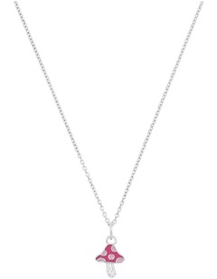 Mushroom Necklace Set 35+ 3cm in Sterling Silver