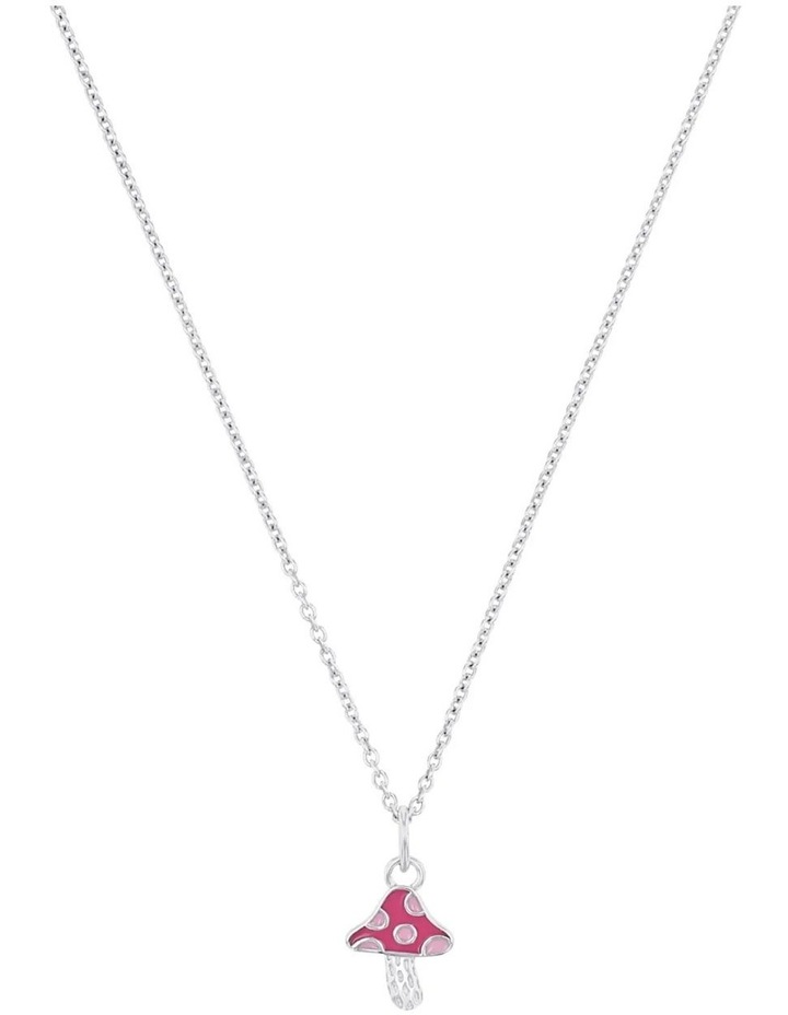 Mushroom Necklace Set 35+ 3cm in Sterling Silver image 1