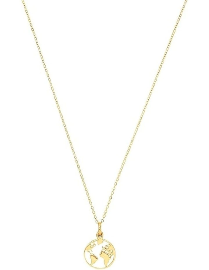 The Globe Necklace Set in Gold image 1