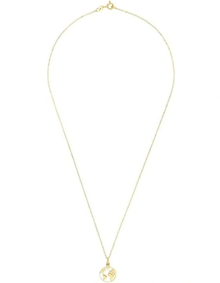 The Globe Necklace Set in Gold image 2