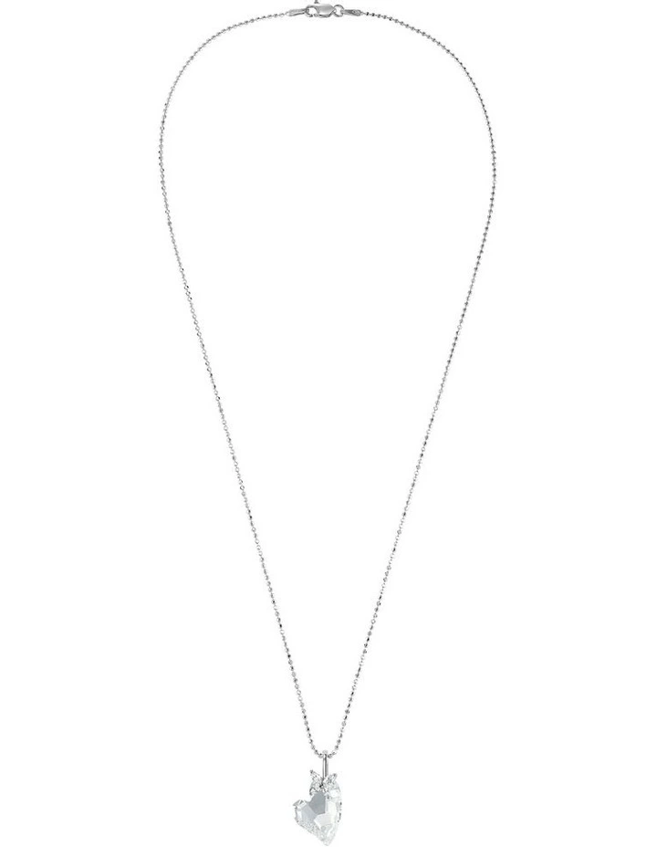Crystal Heart Necklace Set image 1