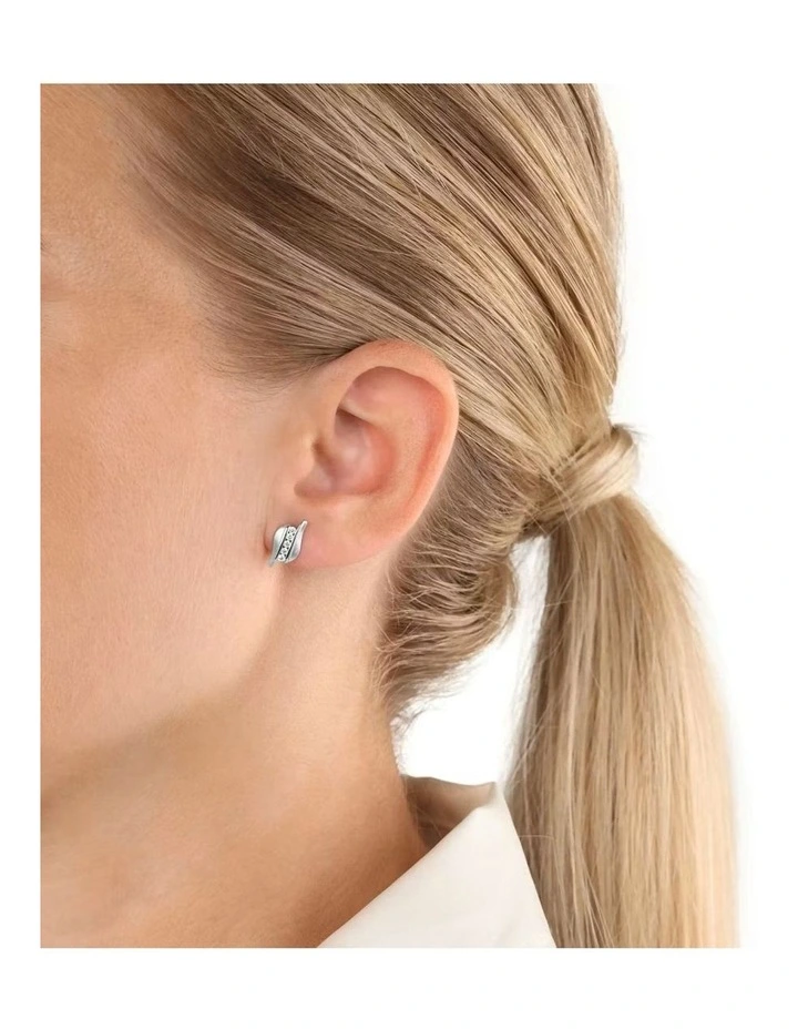 Silver 925 Stud Earrings image 3