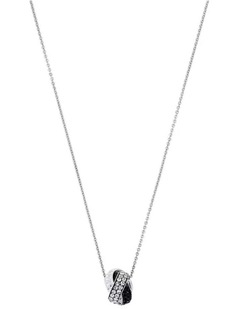 Swarovski Crystal Knot Black & White