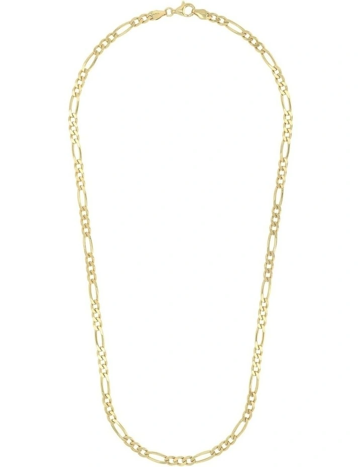 50cm Figaro Chain 9ct Gold image 2
