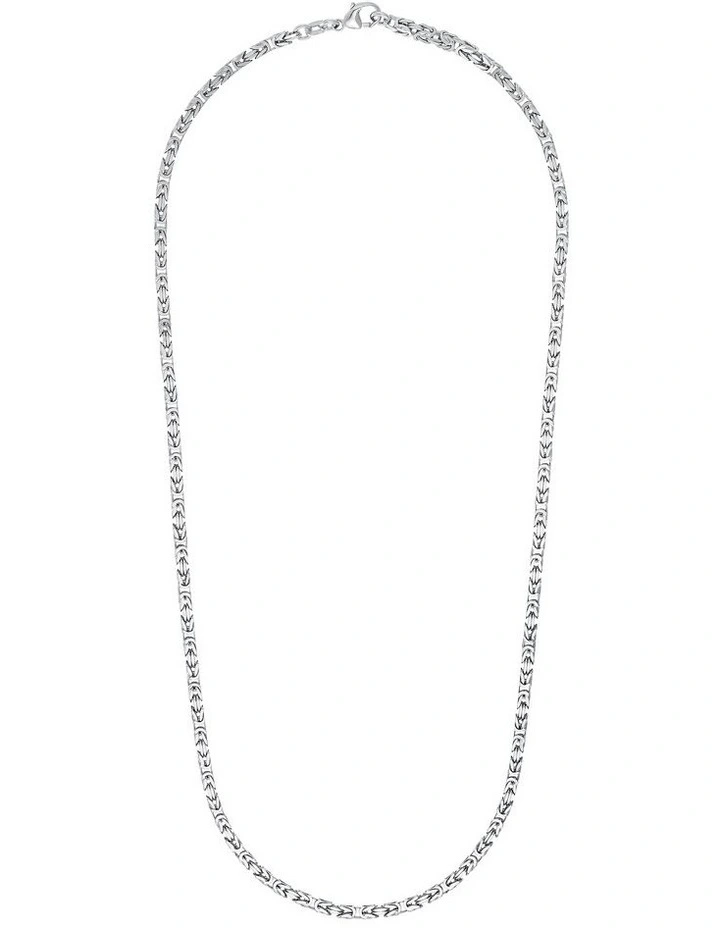 50cm Sterling Silver 925 Byzantine Chain image 1