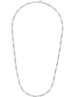 50cm Figaro Chain Sterling Silver