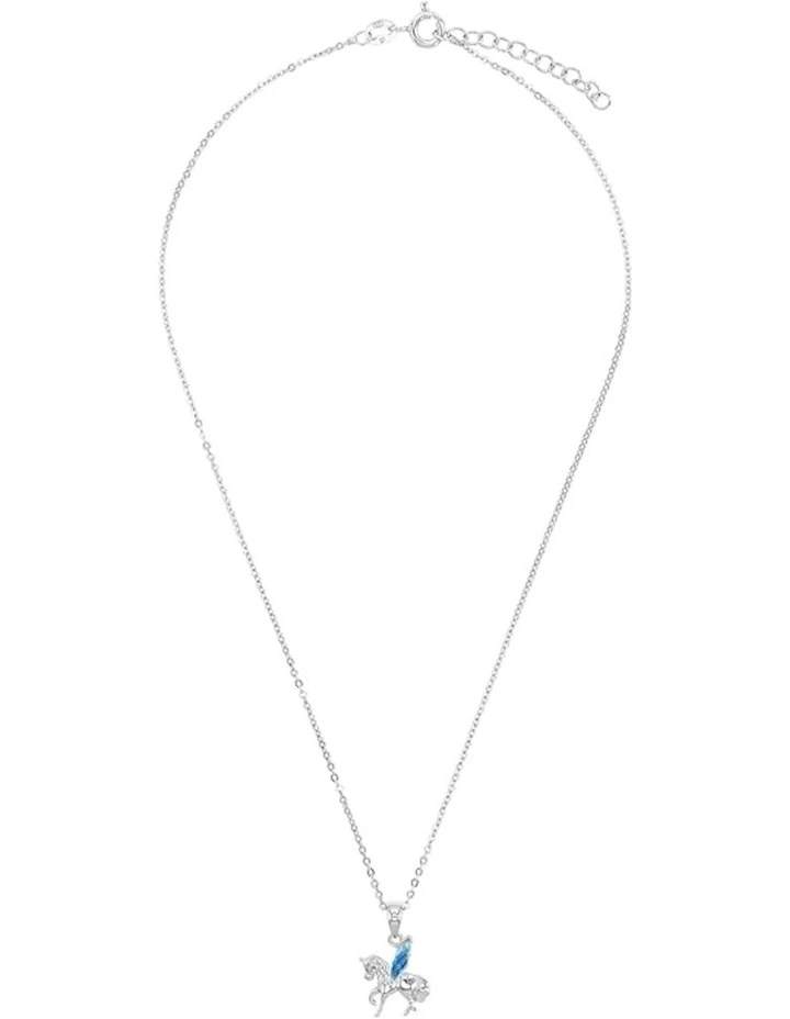 Blue Unicorn Necklace Set image 2