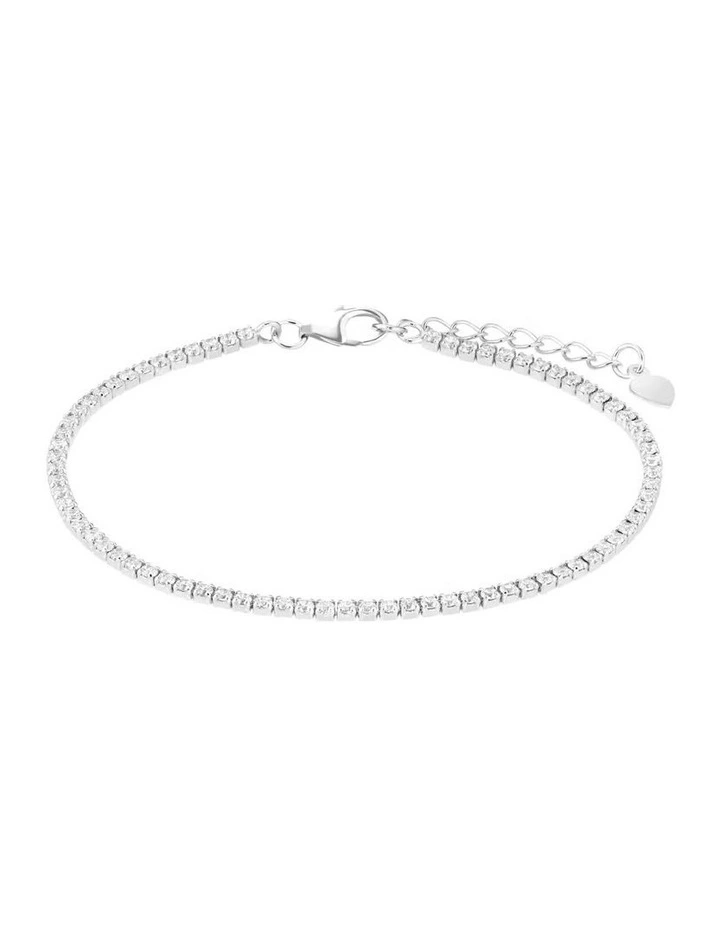 Tennis Bracelet Sterling Silver 925 image 1