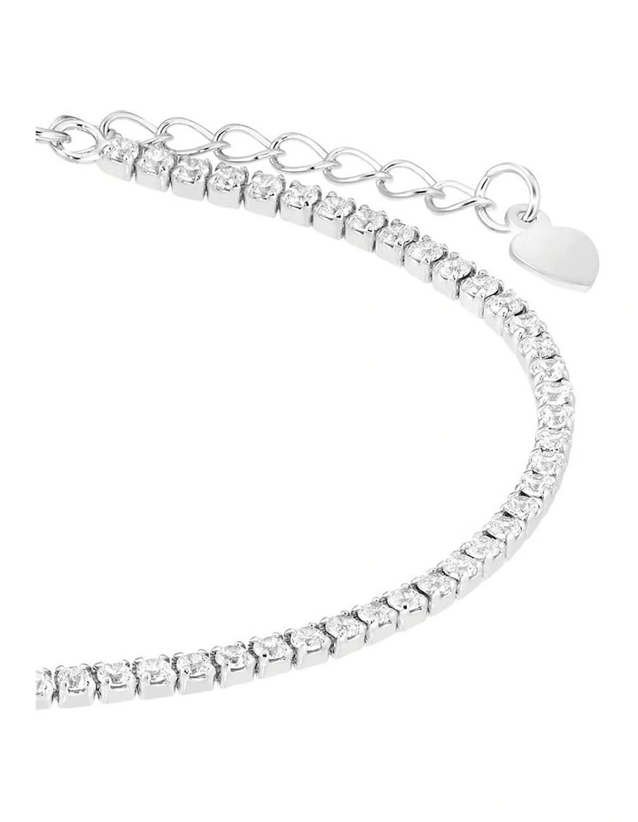 Tennis Bracelet Sterling Silver 925 image 2