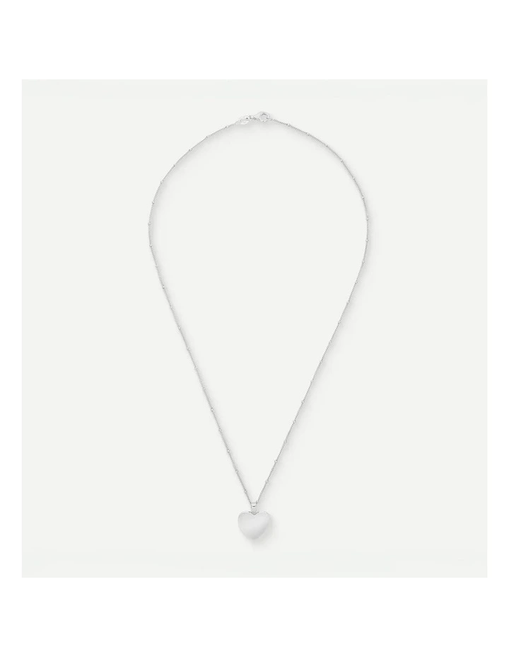 Engravable Heart Necklace Set image 2