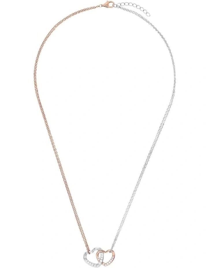 Two Hearts Necklace Set image 2