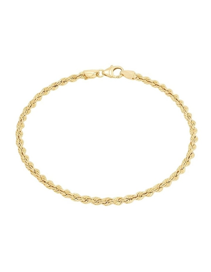 19cm Rope Bracelet in 375/9ct Gold image 1