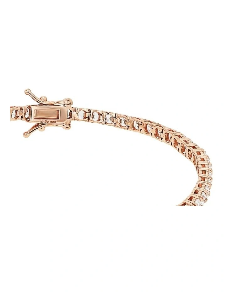 Tennis Bracelet in Rose Gold image 2