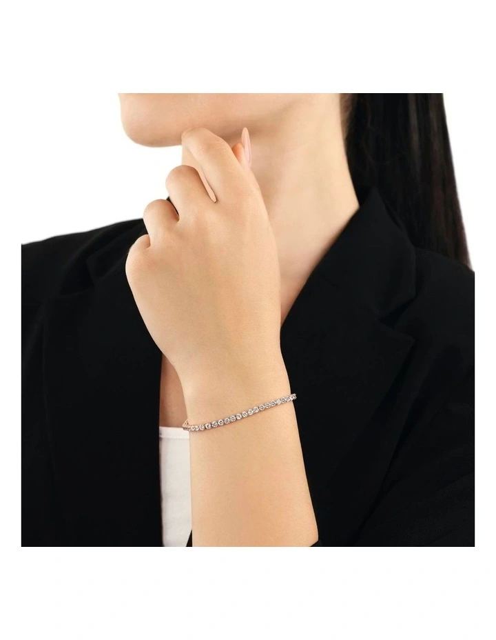 Tennis Bracelet in Rose Gold image 3
