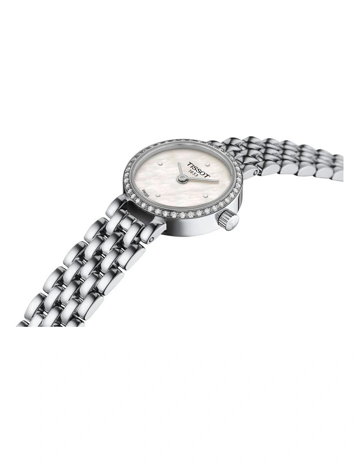 Lovely Round T1400096111600 Watch in Silver & Diamonds image 3