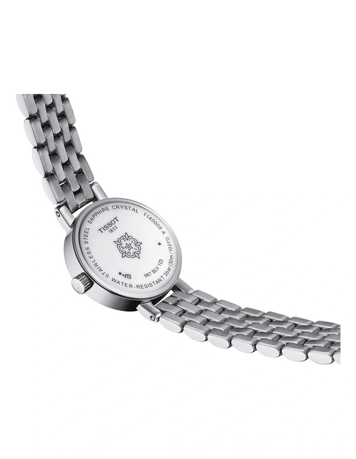 Lovely Round T1400096111600 Watch in Silver & Diamonds image 4