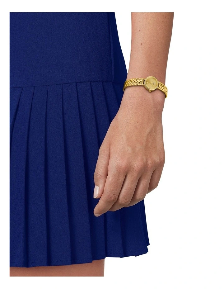 Lovely Round Watch T1400096302600 in Gold image 2