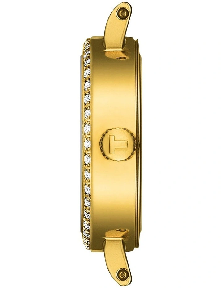 Lovely Round Watch T1400096302600 in Gold image 4
