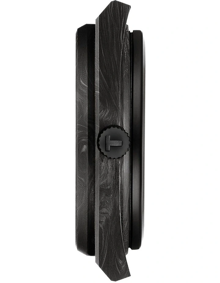 PRX Powermatic 80 40mm T1379079720100 Watch in Black Carbon image 6