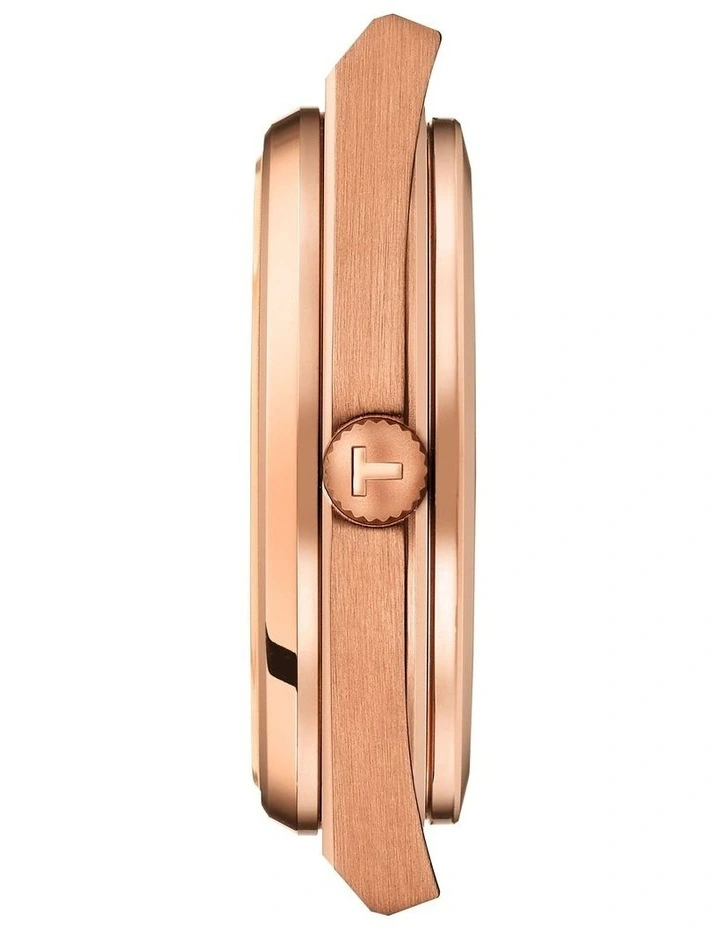 PRX Powermatic 80 T1374073304100 Watch 40mm in Rose Gold/Blue image 4