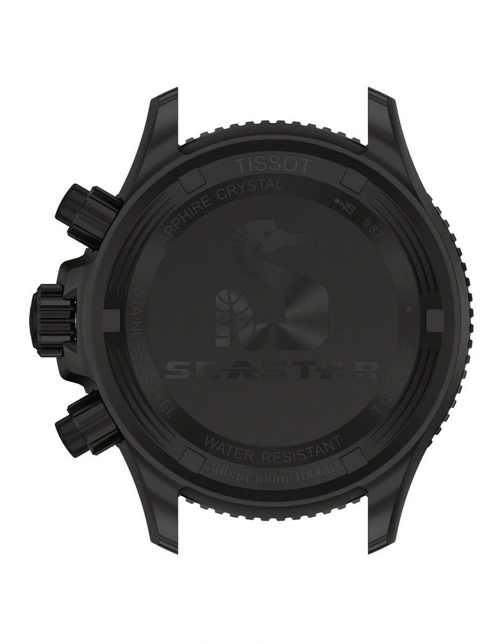 Seastar 1000 Chronograph T1202173306100 Watch in Black image 3