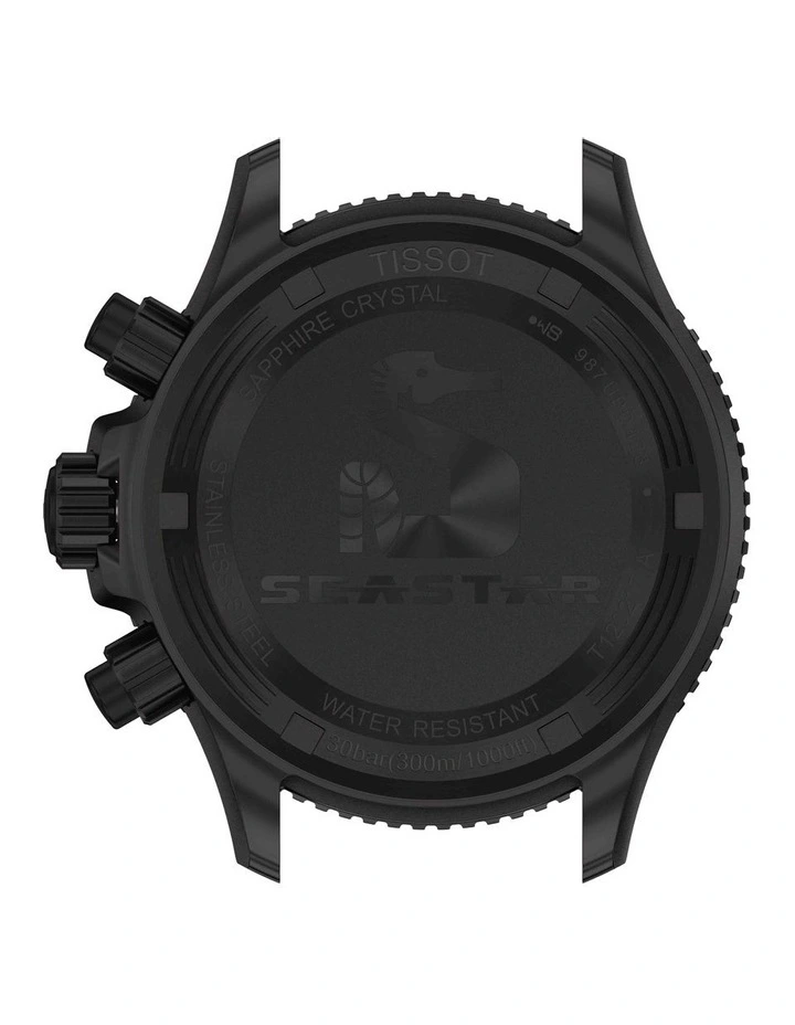 Seastar 1000 Chronograph T1202173706100 Watch in Black image 3