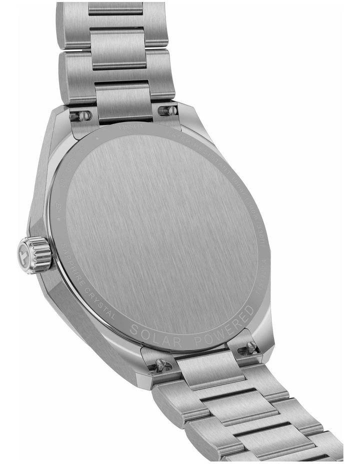 PRC 100 Solar Quartz 39mm T1514221103100 Watch in Silver image 3